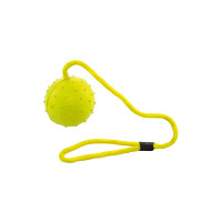 Balle en caoutchouc avec corde de 6,5 cm Umbria Equitazione Balle en caoutchouc avec corde de 6,5 cm Umbria Equitazione