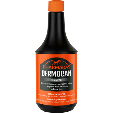 Shampoing pour chevaux Dermocan Pharmakas