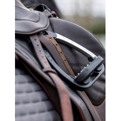 Étriers LeMieux Vector Balance Noir / aluminium Étriers LeMieux Vector Balance Noir / aluminium