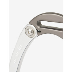 Étriers LeMieux Vector Balance Carbon / argent Gris Étriers LeMieux Vector Balance Carbon / argent Gris