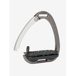 Étriers LeMieux Vector Balance Carbon / argent Gris Étriers LeMieux Vector Balance Carbon / argent Gris