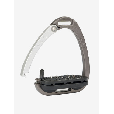 Étriers LeMieux Vector Balance Carbon / argent Étriers LeMieux Vector Balance Carbon / argent