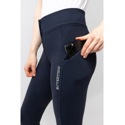 Pantalon d'équitation thermique Fond intégral Silicone Justine femme B Vertigo Bleu marine foncé Pantalon d'équitation thermique Fond intégral Silicone Justine femme B Vertigo Bleu marine foncé