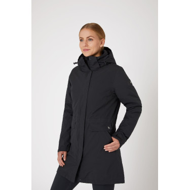 Parka doudoune 3 en 1 Horze Isabella femme Bleu marine foncé Parka doudoune 3 en 1 Horze Isabella femme Bleu marine foncé