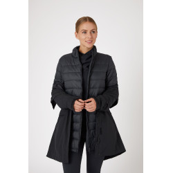 Parka doudoune 3 en 1 Horze Isabella femme Bleu marine foncé Parka doudoune 3 en 1 Horze Isabella femme Bleu marine foncé