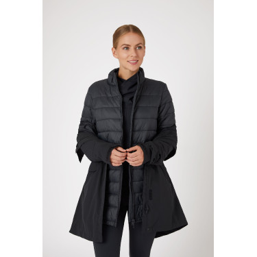 Parka doudoune 3 en 1 Horze Isabella femme Bleu marine foncé Parka doudoune 3 en 1 Horze Isabella femme Bleu marine foncé