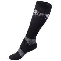 Chaussettes d'équitation Geo Warm B Vertigo Noir Chaussettes d'équitation Geo Warm B Vertigo Noir