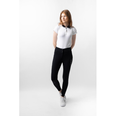 Pantalon d'équitation thermique Fond intégral Silicone Justine femme B Vertigo Pantalon d'équitation thermique Fond intégral Silicone Justine femme B Vertigo