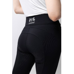 Pantalon d'équitation thermique Fond intégral Silicone Justine femme B Vertigo Noir Pantalon d'équitation thermique Fond intégral Silicone Justine femme B Vertigo Noir