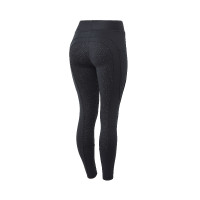 Legging Horze hiver Active fond intégral Grip poche téléphone femme Bleu marine foncé