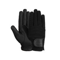 Gants d'équitation femme Horze Mayla Winter Noir Gants d'équitation femme Horze Mayla Winter Noir