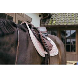 Tapis de selle Plaited Cord Jumping Kentucky Rose pâle Tapis de selle Plaited Cord Jumping Kentucky Rose pâle