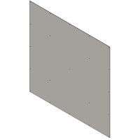 Doublage intérieur pour porte de box coulissante La Gée