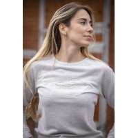 Sweat-shirt Pénélope Ully Gris Sweat-shirt Pénélope Ully Gris
