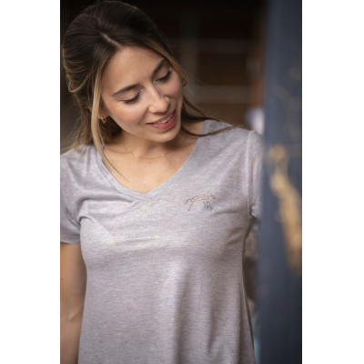 T-shirt Pénélope Juline Gris
