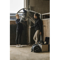 Blouson déperlant Je t'aime Equithème Dakota Noir