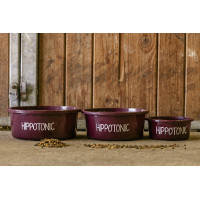 Bol d'écurie 5L Hippotonic Glitter Bordeaux