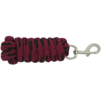 Longe Equithème Jacquard Bordeaux