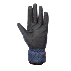 Gants d'équitation imperméables et rembourrés B Vertigo Onyx Marine titan Bleu marine