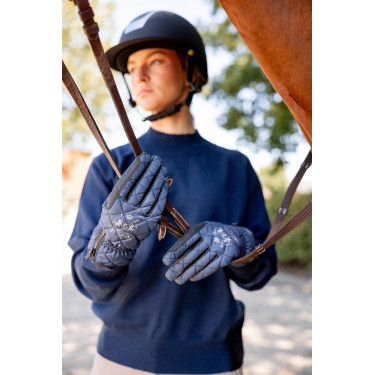 Gants d'équitation imperméables et rembourrés B Vertigo Onyx Gants d'équitation imperméables et rembourrés B Vertigo Onyx