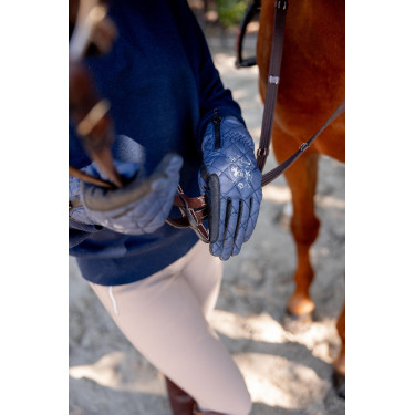 Gants d'équitation imperméables et rembourrés B Vertigo Onyx Gants d'équitation imperméables et rembourrés B Vertigo Onyx
