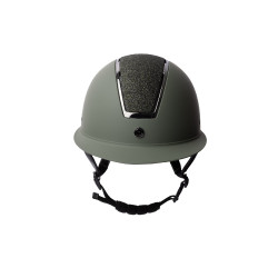 Casque Métal Scintillant Monarch II Horze Vert scarabée