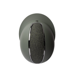 Casque Métal Scintillant Monarch II Horze Vert scarabée