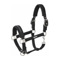 Licol Eskadron Softshell double boucle Noir