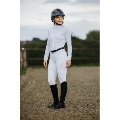 Chemise Equithème Julie Blanc