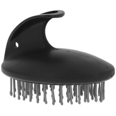 Brosse de massage à poils durs Hippotonic Noir