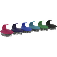Brosse de massage à poils durs Hippotonic Noir Brosse de massage à poils durs Hippotonic Noir