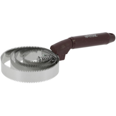 Etrille métallique ronde Hippotonic Glitter Bordeaux
