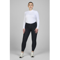 Pantalon Pikeur Laure taille haute MC 3008 femme Bleu nuit Pantalon Pikeur Laure taille haute MC 3008 femme Bleu nuit