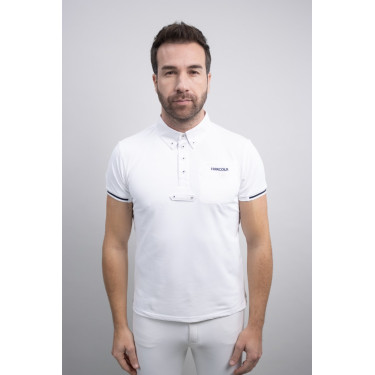 Polo Harcour Crystallo Blanc