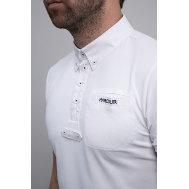 Polo Harcour Crystallo Blanc