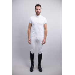 Polo Harcour Crystallo Blanc