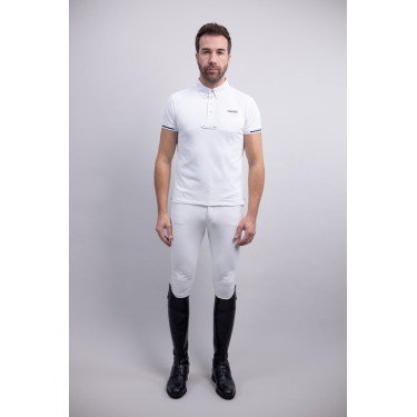 Polo Harcour Crystallo Blanc