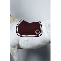 Tapis de selle Harcour Soft Aubergine Bordeaux