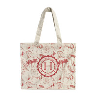 Totebag Galia Harcour Naturel / vieux rose