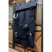 Tenture de box longue Eskadron avec accessoire Bleu nuit