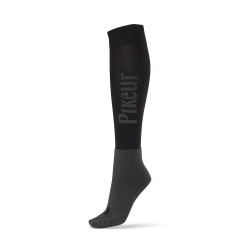 Chaussettes d'équitation Pikeur bicolores Noir
