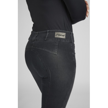 Pantalon Pikeur Jeans Candela femme full grip Noir Pantalon Pikeur Jeans Candela femme full grip Noir