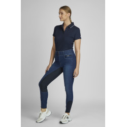 Pantalon Pikeur Jeans Candela femme full grip Bleu denim