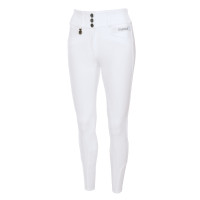 Pantalon Pikeur Candela fond de peau femme McCrown Ganzbesatz Blanc