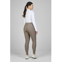 Pantalon Pikeur Laure full grip femme 3005 taille haute Taupe Marron