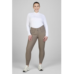 Pantalon Pikeur Laure full grip femme 3005 taille haute Taupe Marron