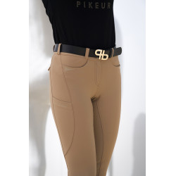 Pantalon Pikeur Laure femme full grip taille mi haute 3006 Caramel Marron