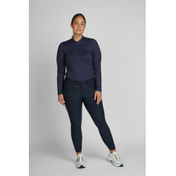 Pantalon Pikeur femme Romy grip genoux Bleu nuit Pantalon Pikeur femme Romy grip genoux Bleu nuit