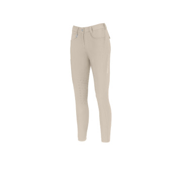 Pantalon Pikeur femme Romy grip genoux Crème vanille Beige