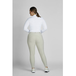 Pantalon Pikeur femme Vally full grip 6106 taille mi haute Crème vanille Beige